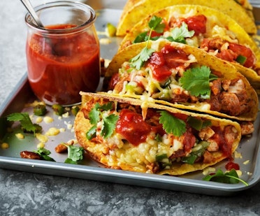 Ostegratinert Kyllingtaco