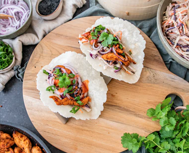 Korean style taco