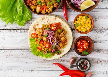 Kyllingwraps med Pineapplesalsa