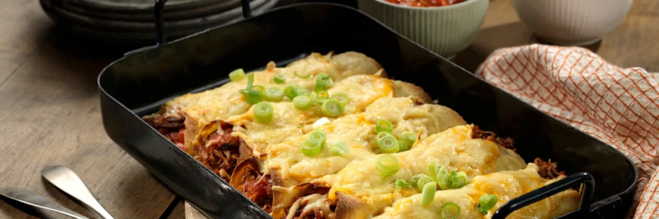 Pulled Pork Enchiladas